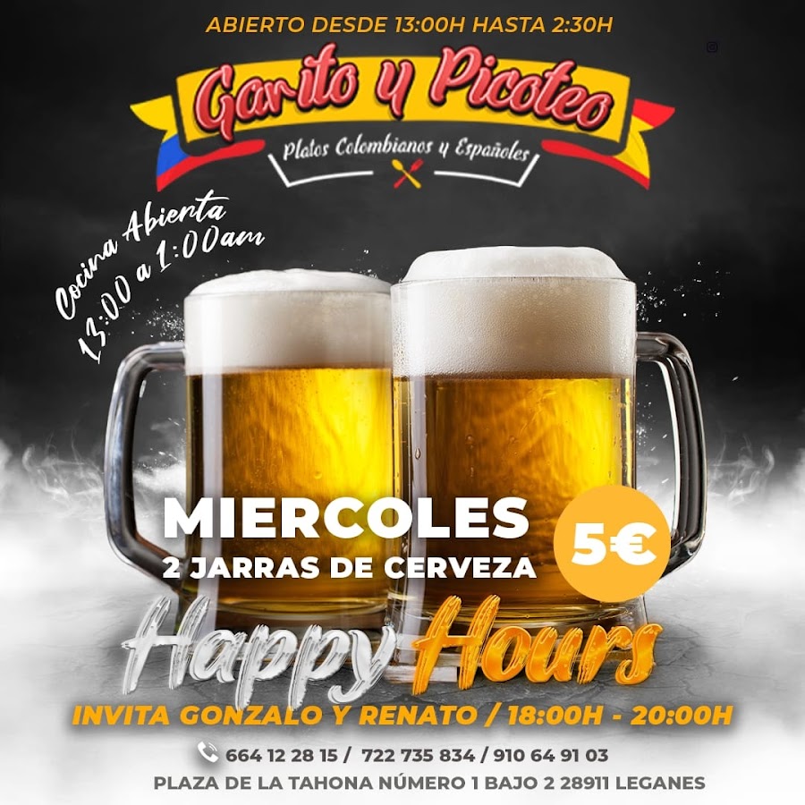 Bar restaurante Garito y Picoteo